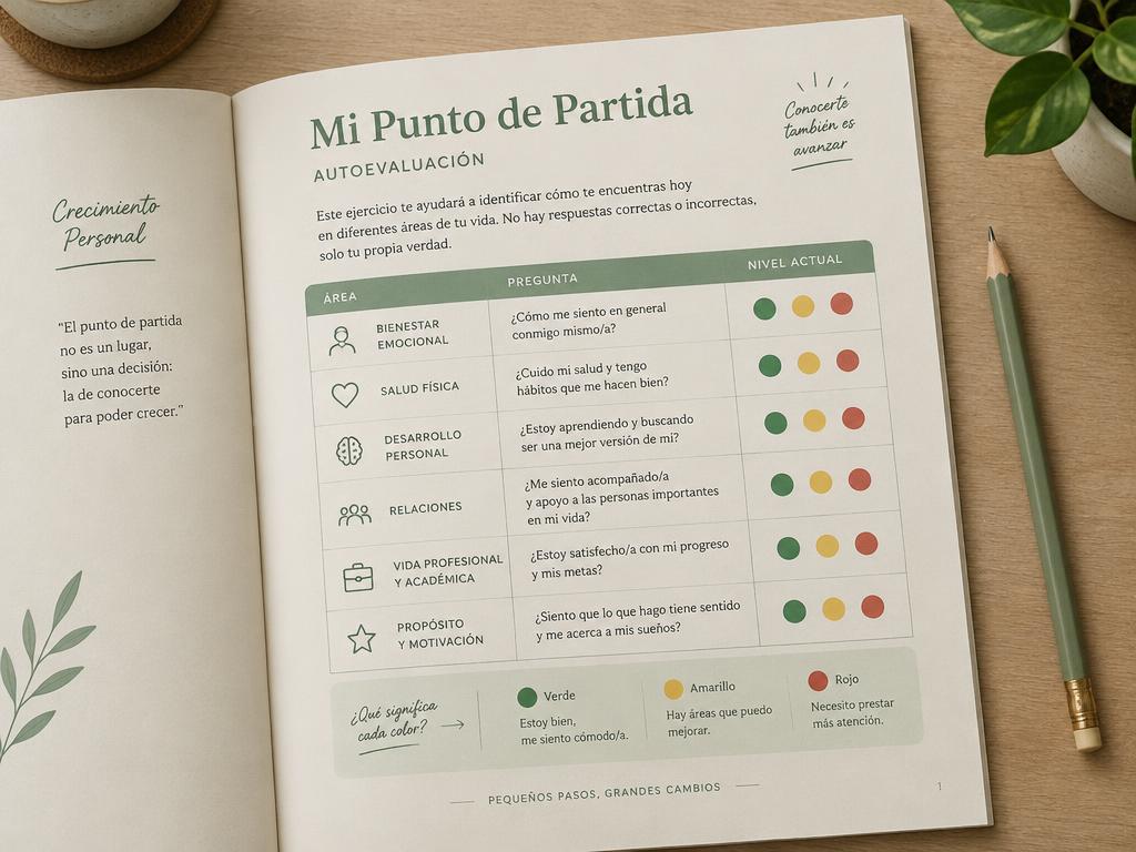 Cómo usar Mente Activa y Mi Punto de Partida